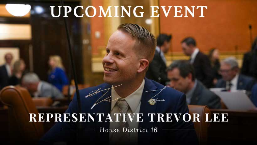 Davis County Republican Party Debate campaign event graphic