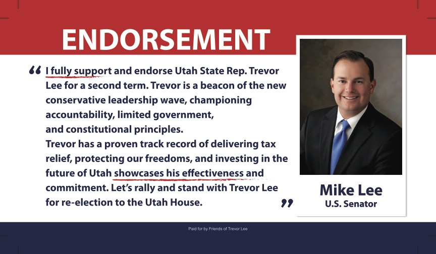 Sen. Mike Lee endorsement